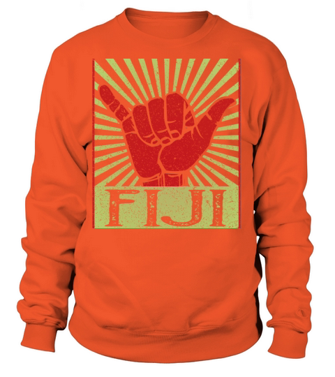 Vintage Fiji Islands Surfer Retro Souvenir Women's Sweatshirt
