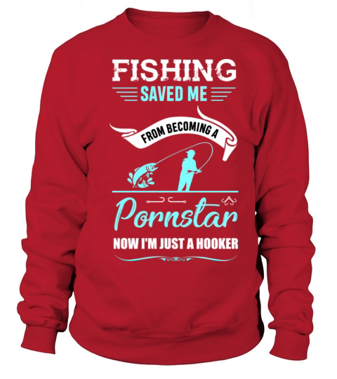 Fishing Fisherman Pornstar Hooker Angler Gift Women's Sweatshirt