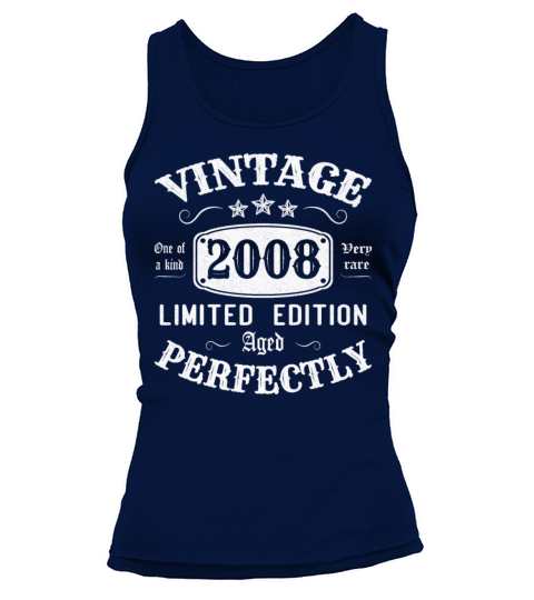 Vintage 2008 Limited Edition Aged Perfectly Tank top Woman