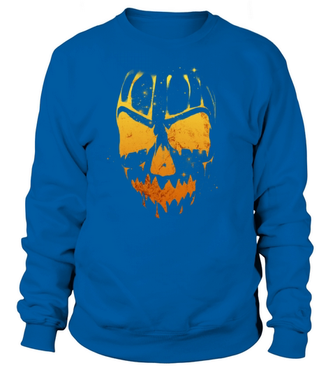 Halloween Scary Pumpkin Face Costume Women's Sweatshirt