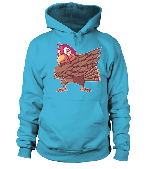 Thanksgiving Day Dabbing Turkey Boys Kids Men Turk Women's Hoodie