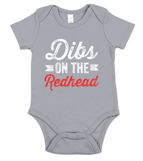 Dibs On The Redhead Ginger Drinking St Patricks Day Gift Short Sleeve Baby One-Piece
