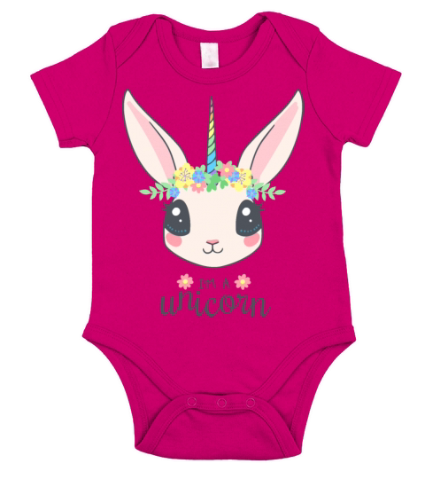 Im a unicorn Short Sleeve Baby One-Piece