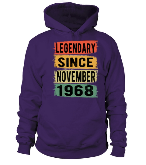 Birthday Gift November 1968 Women's Hoodie