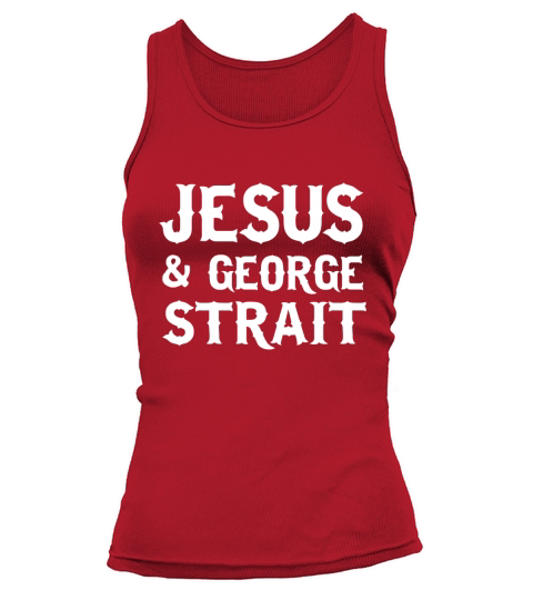 JESUS AND GEORGE STRAIT Tank top Woman
