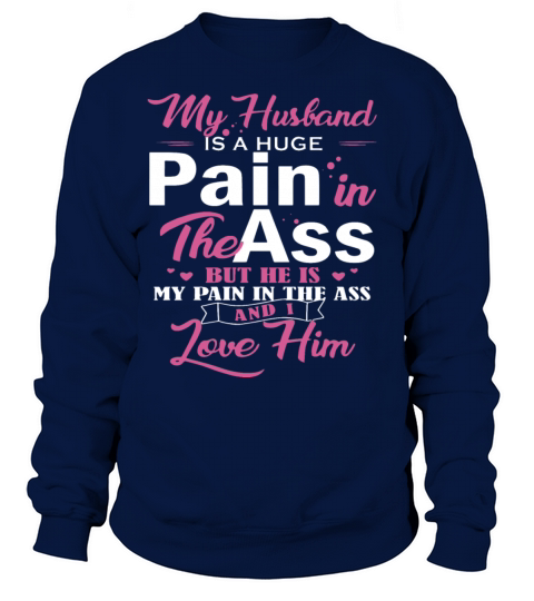 my husband papa t shirts Women's Sweatshirt