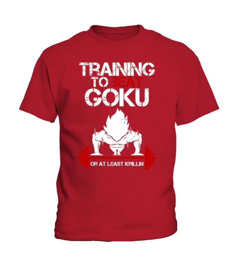 Super Saiyan Goku Training Gym Kids T-Shirt