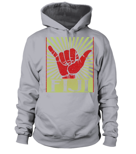 Vintage Fiji Islands Surfer Retro Souvenir Women's Hoodie