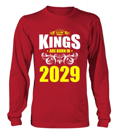 kings are born 2029 Women's Long Sleeve