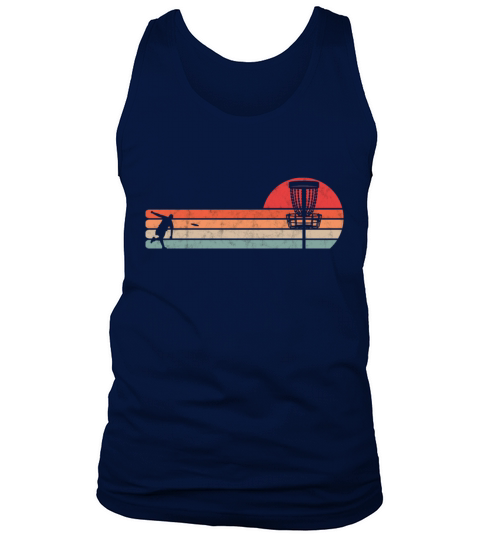 Discgolf Player Disk Golf Vintage Men's Tank Top