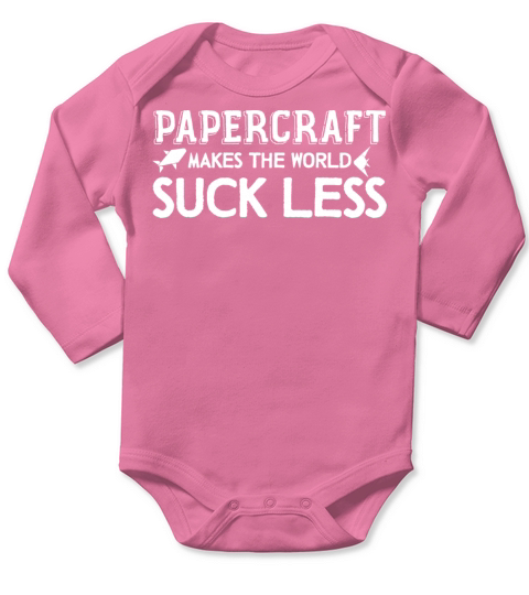 Papercraft Joke Origami Artwork Paper Cardmaking Long Sleeve Baby One-Piece