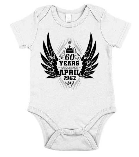 60th birthday gifts born in 1962 Short Sleeve Baby One-Piece
