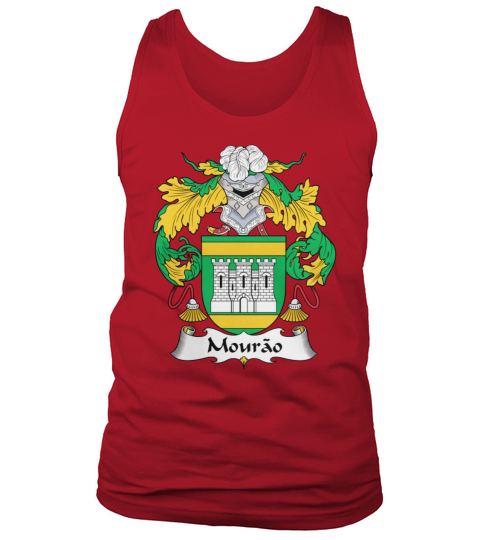 Mourao Family Crest Portuguese Family Crests Tank Top Unisex