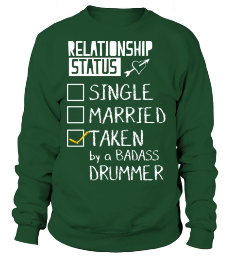 Badass Drummer Girlfriend Women's Sweatshirt