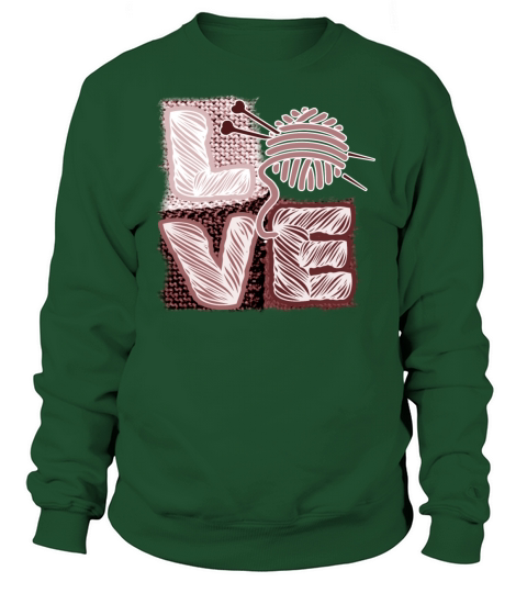 I love knitting crochet yarn sewing Women's Sweatshirt