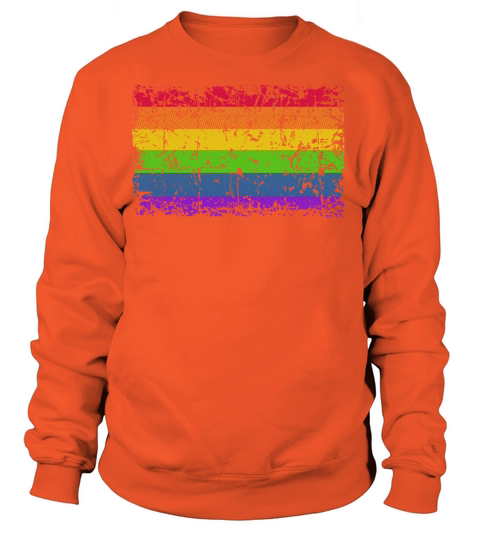 Rainbow Flag Vintage Women's Sweatshirt