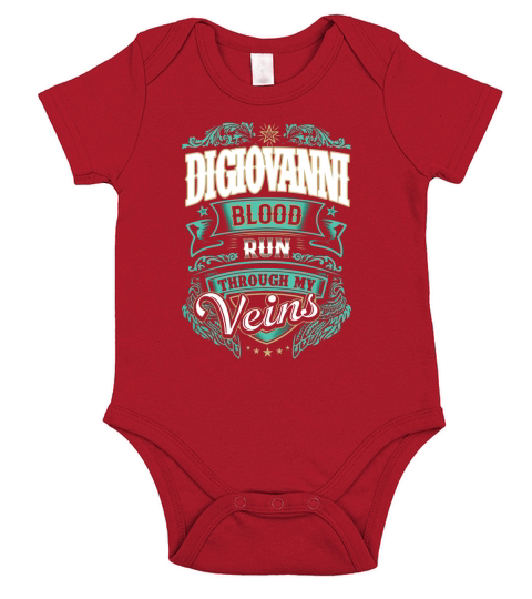DIGIOVANNI Name shirt, DIGIOVANNI Funny Name, DIGIOVANNI Family Name Gifts T Shirt Short Sleeve Baby One-Piece