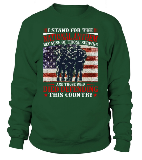 I Stand For The Veteran Women's Sweatshirt