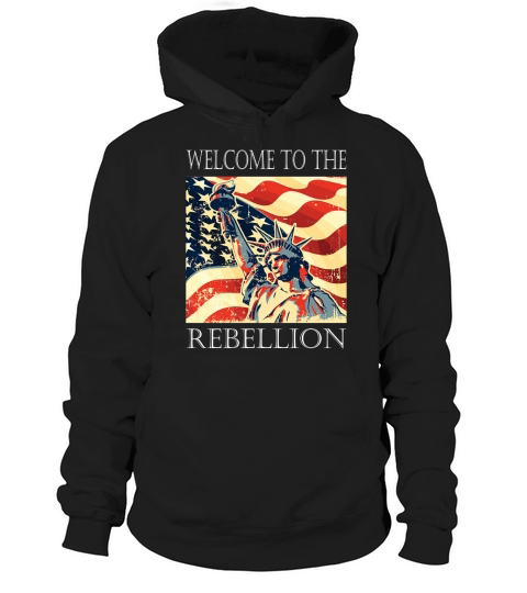 Welcome to the Rebellion Convervative Cultre Hoodie Unisex