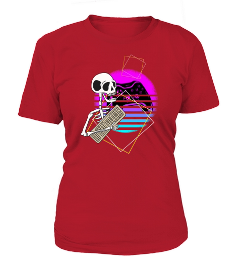 Gaming Skeleton Gamer Slave Women's T-Shirt