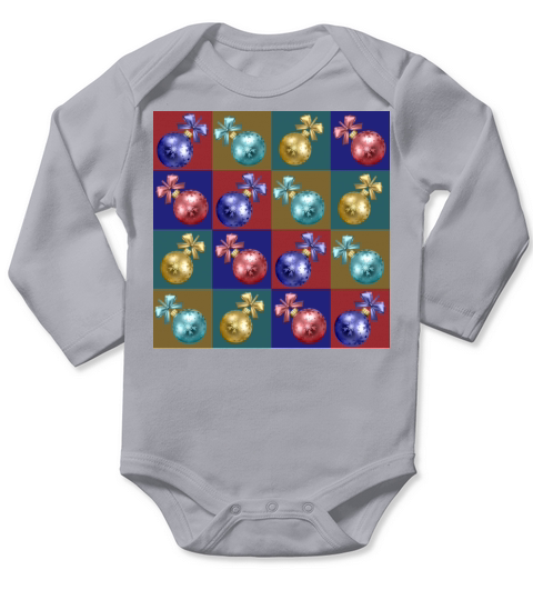 Christmas Gift Long Sleeve Baby One-Piece