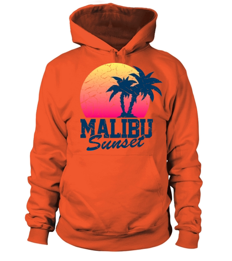 Vintage Malibu Sunset used Women's Hoodie