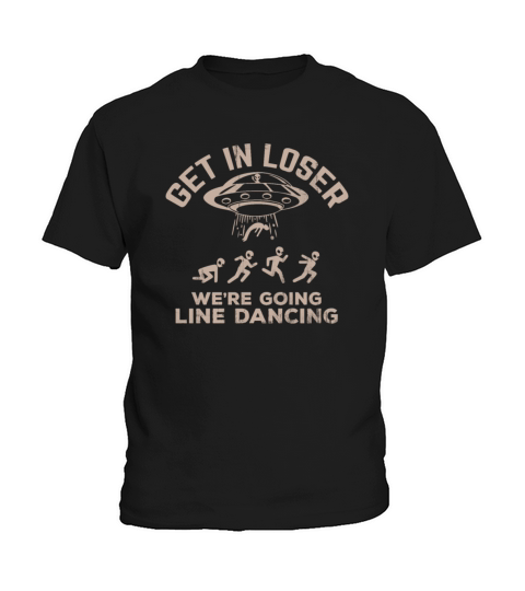 line dance funny itzig line dancing Kids T-Shirt
