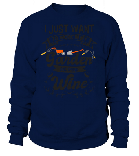 Gardening and wine Women's Sweatshirt