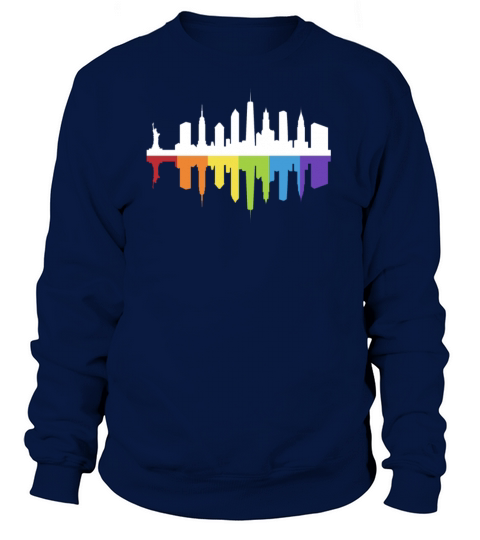LGBT NYC World Pride 2019 Rainbow New York Women's Sweatshirt