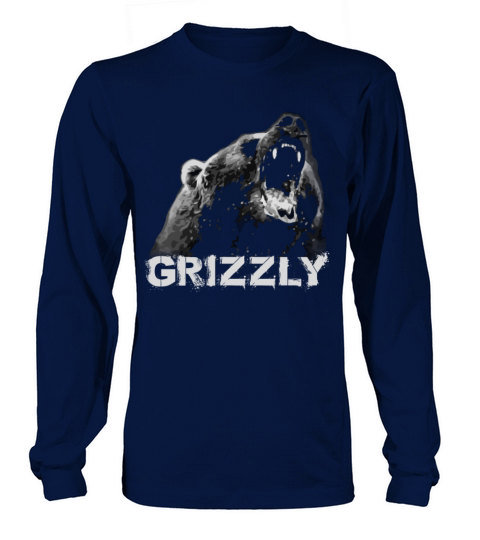 Grizzly Bear T-shirt Women's Long Sleeve
