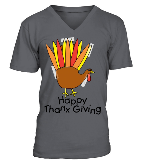 Happy Thanksgiving Men's V-Neck T-shirt