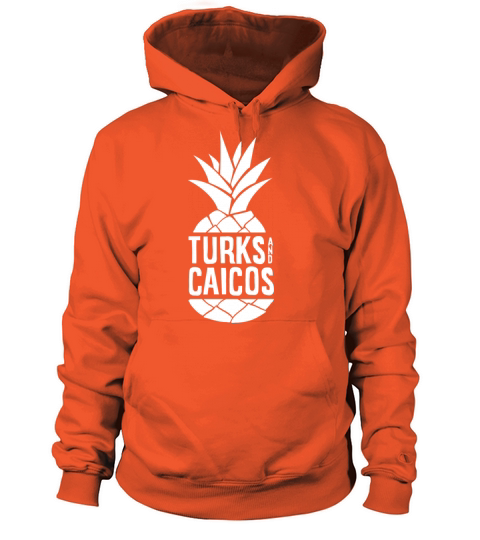 Turks and Caicos Pineapple Women's Hoodie