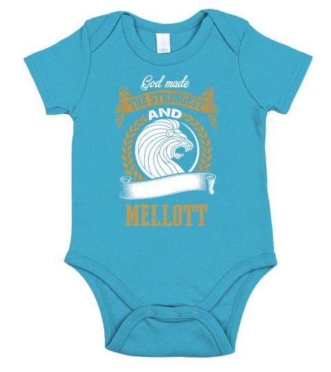 MELLOTT shirt, MELLOTT Family Name, MELLOTT Funny Name Gifts T Shirt Short Sleeve Baby One-Piece