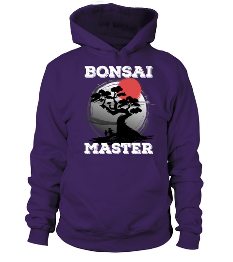 Bonsai Master Tree Sunset Miniature Plants Trees Women's Hoodie