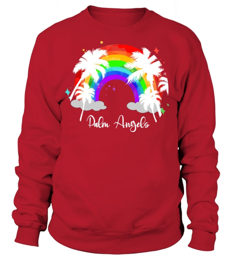 palm angels Gifts Rainbow Shirts Sunset T Shirts Women's Sweatshirt