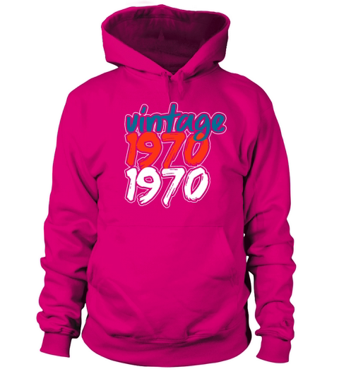 Vintage 1970 Women's Hoodie