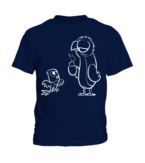 Morning Little Parrot Morning Person Gift Kids T-Shirt