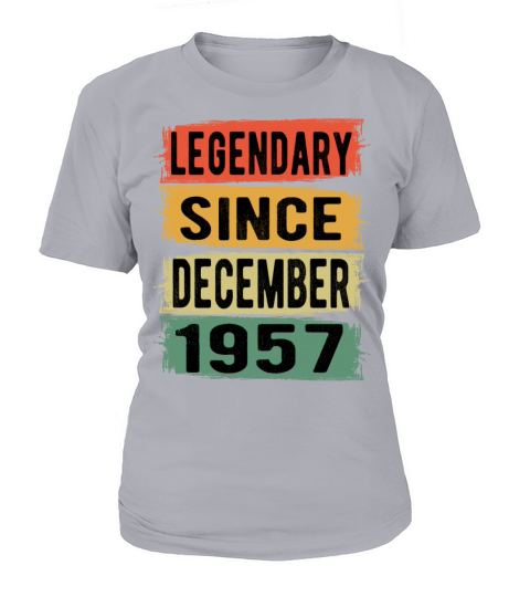Birthday Retro Legendary December 1957 Women's T-Shirt