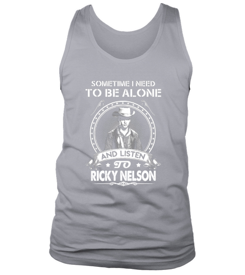 Ricky Nelson AloneListen Tank Top Unisex