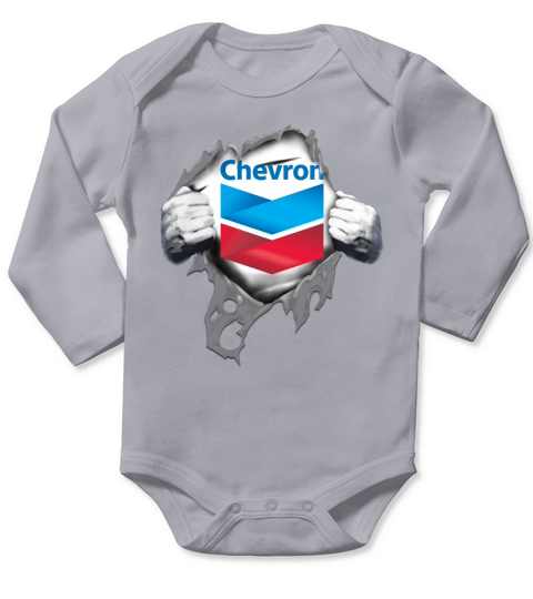 Chevron Long Sleeve Baby One-Piece