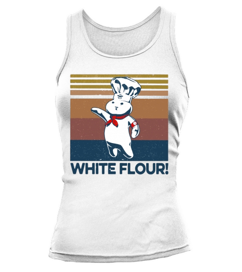 White Flour Chef Vintage Tank top Woman