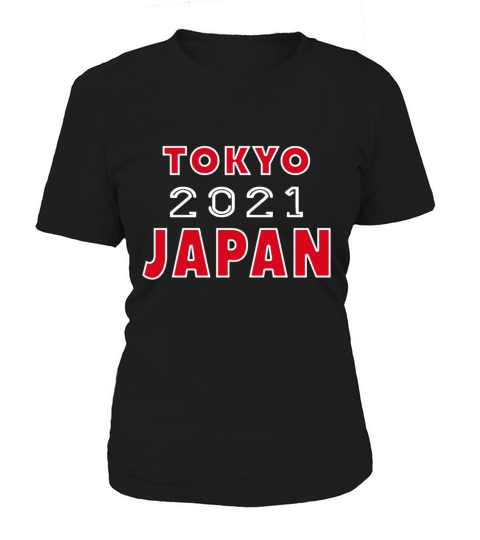 Tokyo 2021 JAPAN white and red T-Shirt Women's T-Shirt