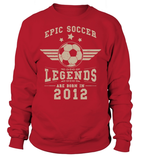Soccer Birthday Gift Born In 2012 Women's Sweatshirt