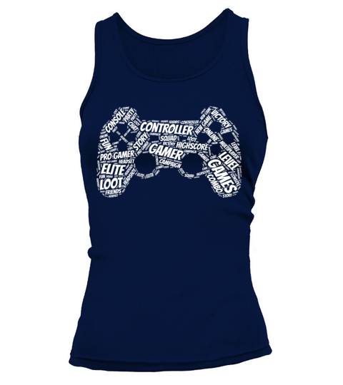 game controller wordart Women's Tank Top