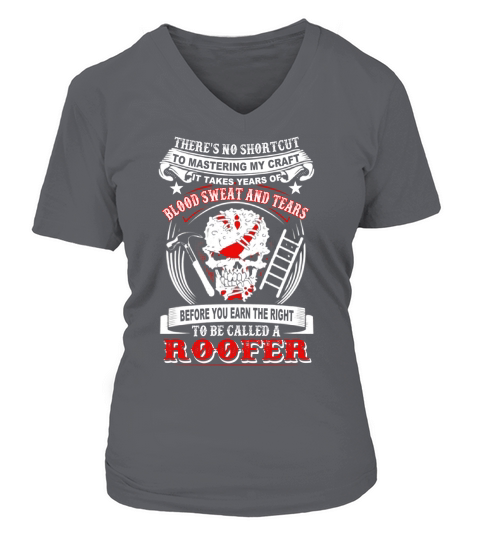 ROOFER V-neck T-Shirt Woman