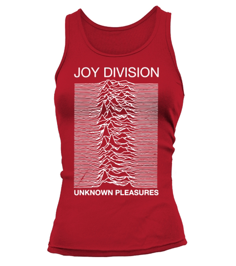 Joy Division Band  Unknown Pleasures Tshirt Tank top Woman