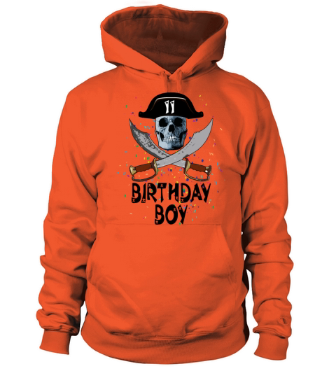 Birthday Boy 11 Pirate Women's Hoodie