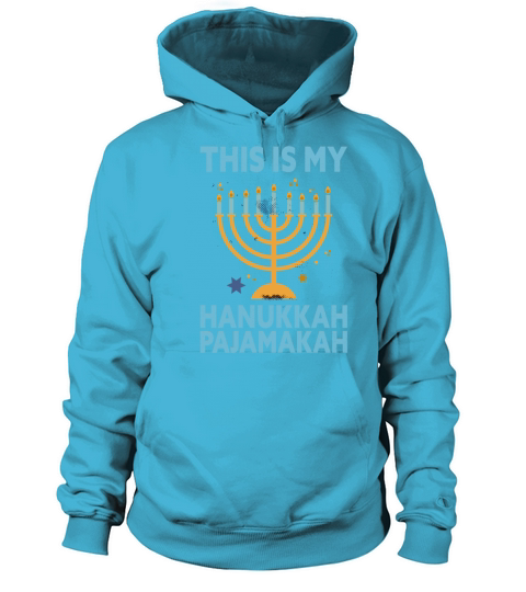 This Is My Hanukkah Pajamakah - Funny Hanukkah Women's Hoodie