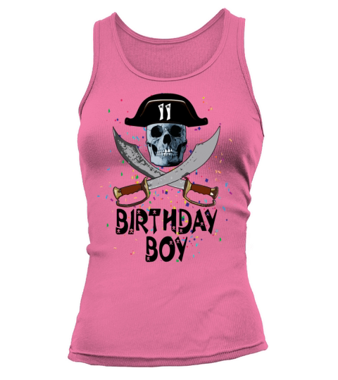 Birthday Boy 11 Pirate Tank top Woman
