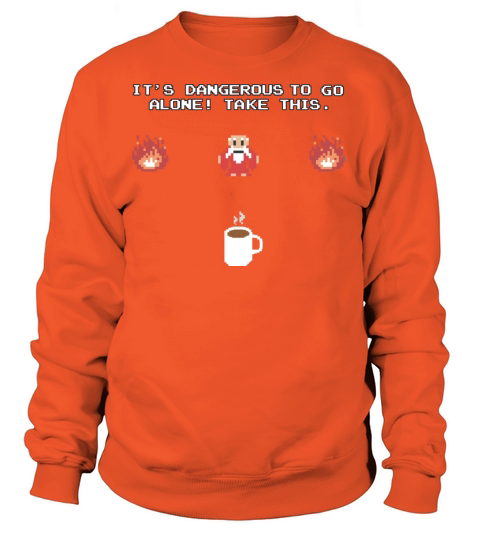 Zelda Old Man Coffee Women's Sweatshirt